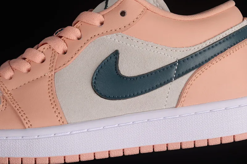 All categories Air Jordan Jordan series basketball shoes Air Jordan 1 Low Air Jordan 1 Low AJ1 Joe 1 pink and green low-top cultural sneakers DC0774-800